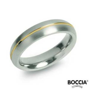 0130-02 Boccia Titanium Ring